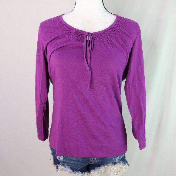 Riders by Lee Purple Long Sleeve Top - Picture 3 of 5